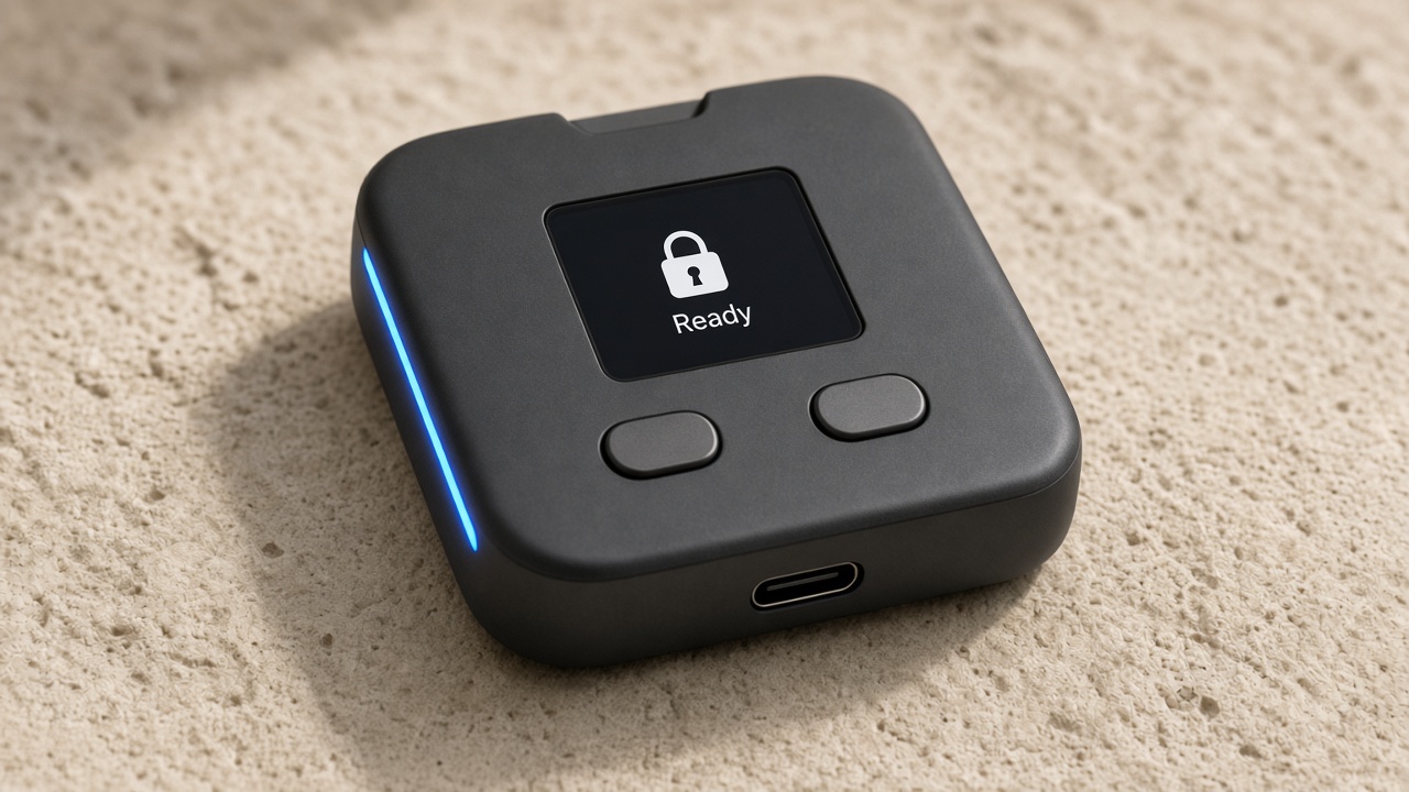 NemoClaw hardware wallet with its own screen.